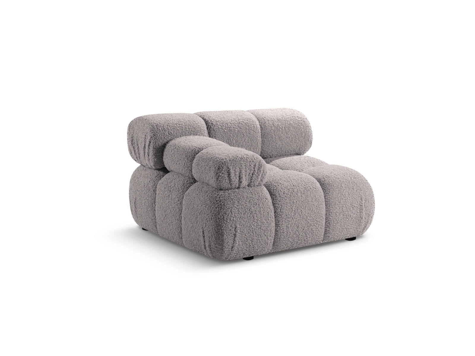 Boucle Modul Left, "Bellis", 1 Seat, 94x94x70