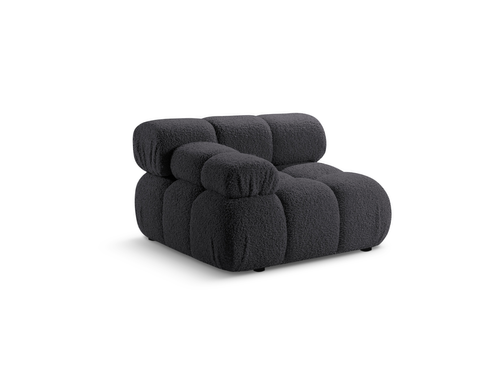 Boucle Modul Left, "Bellis", 1 Seat, 94x94x70
