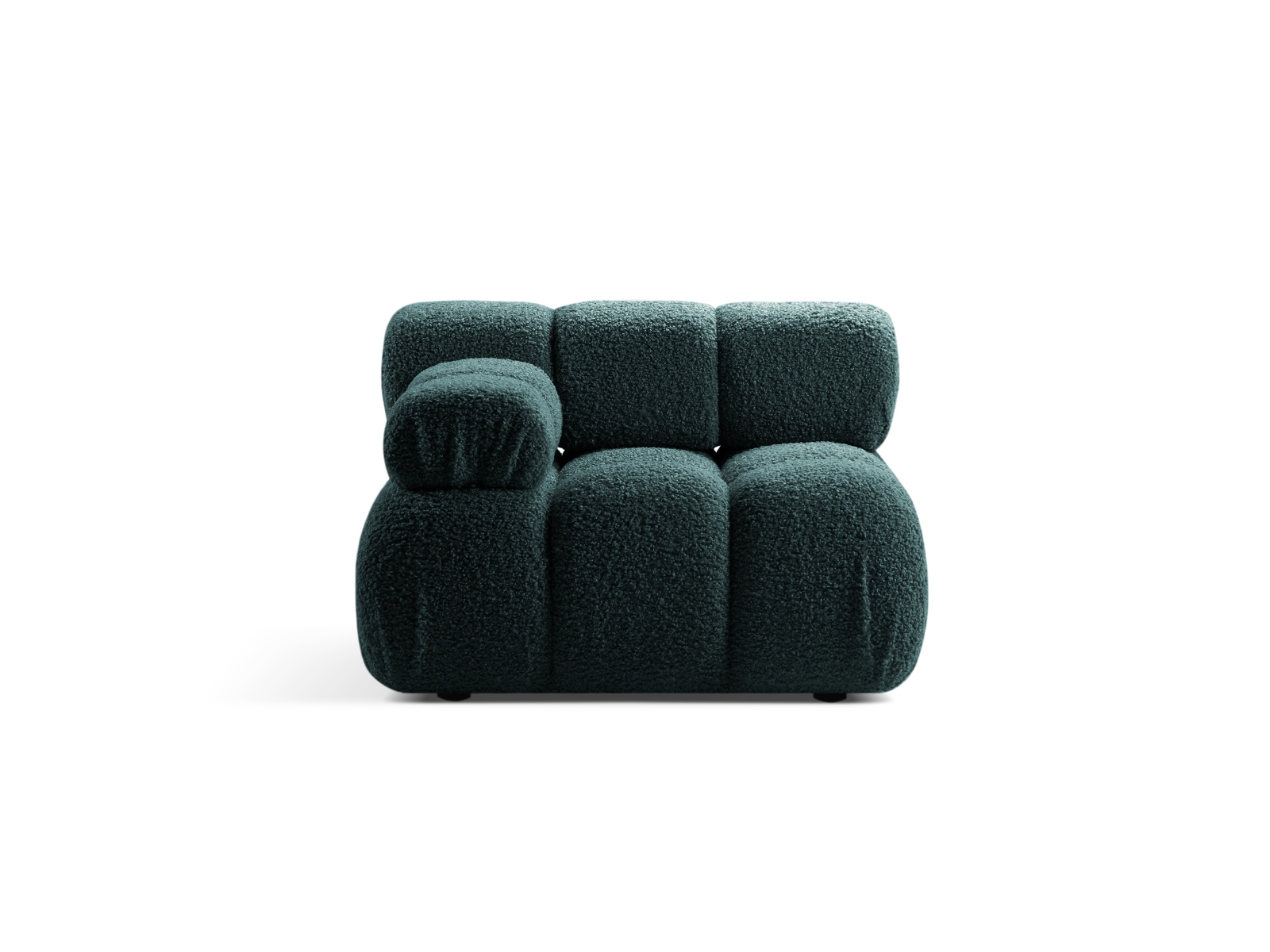 Boucle Modul Left, "Bellis", 1 Seat, 94x94x70