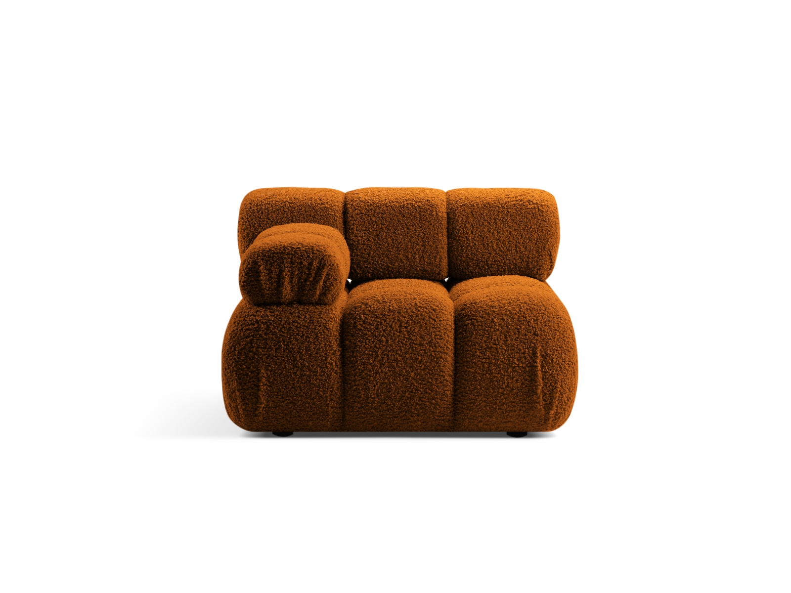 Boucle Modul Left, "Bellis", 1 Seat, 94x94x70