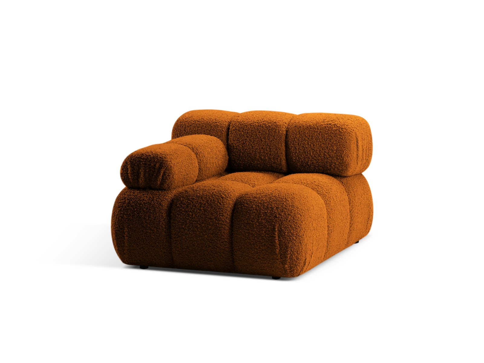 Boucle Modul Left, "Bellis", 1 Seat, 94x94x70