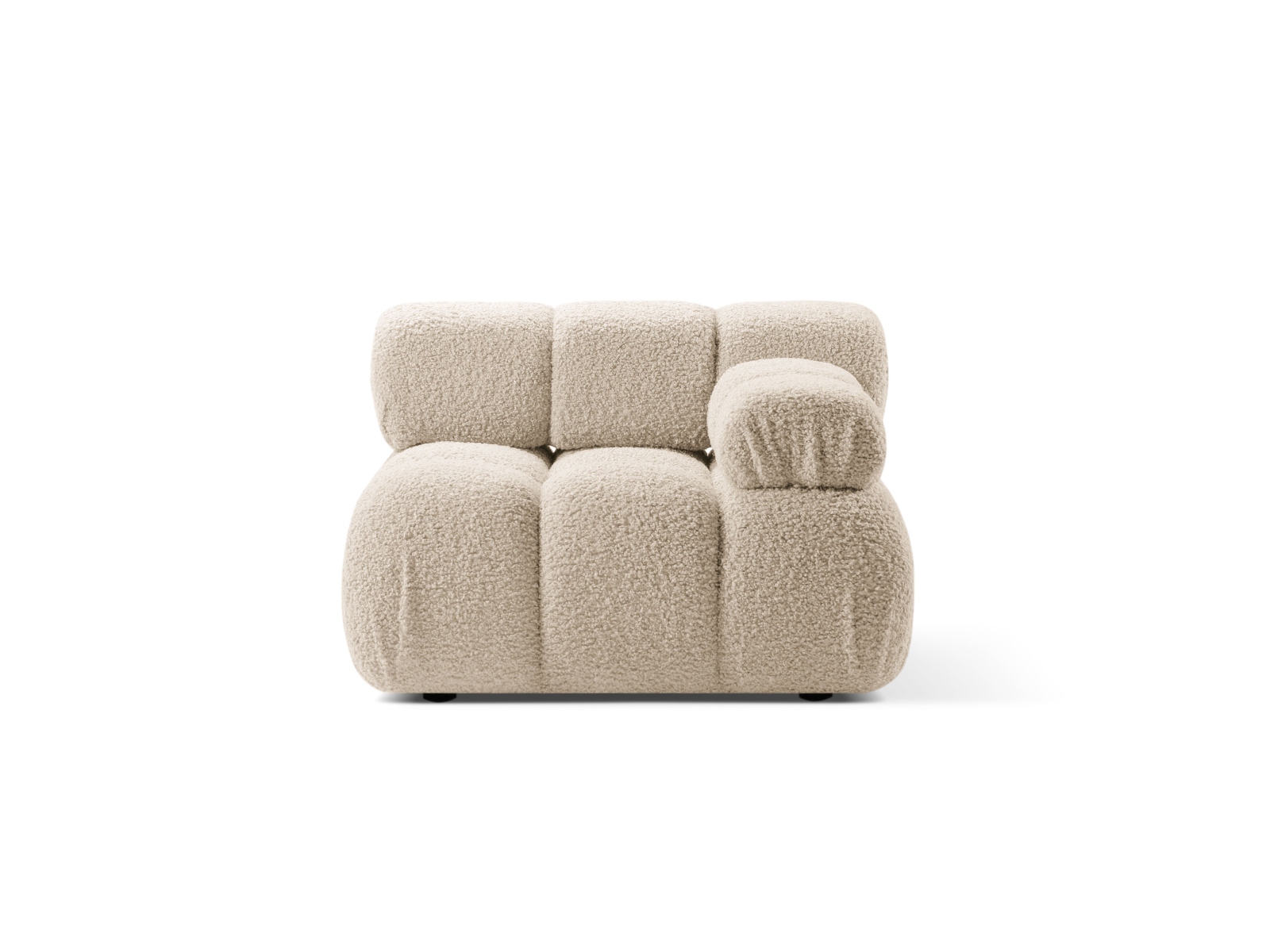 Boucle Modul Right, "Bellis", 1 Seat, 94x94x70