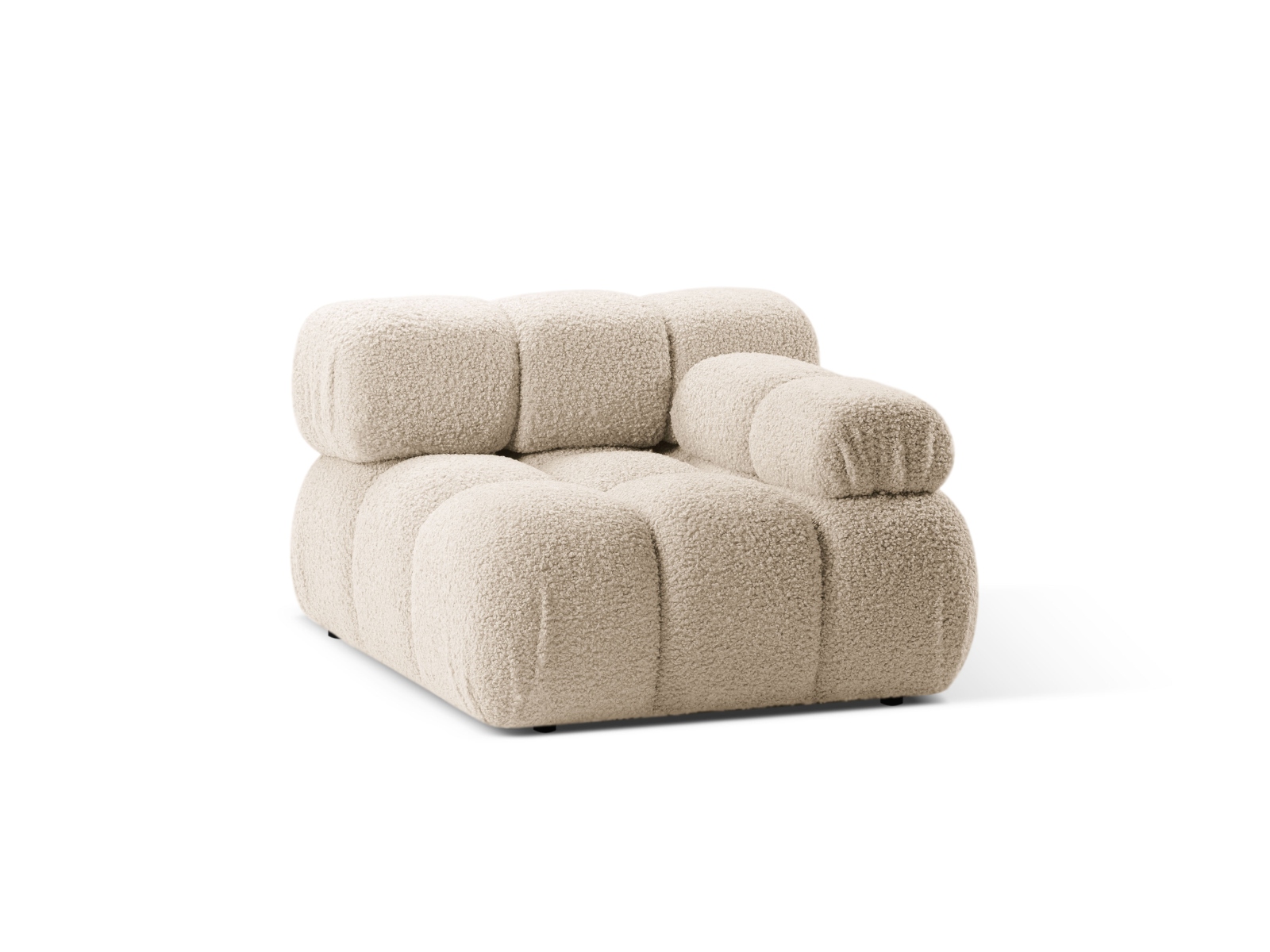 Boucle Modul Right, "Bellis", 1 Seat, 94x94x70