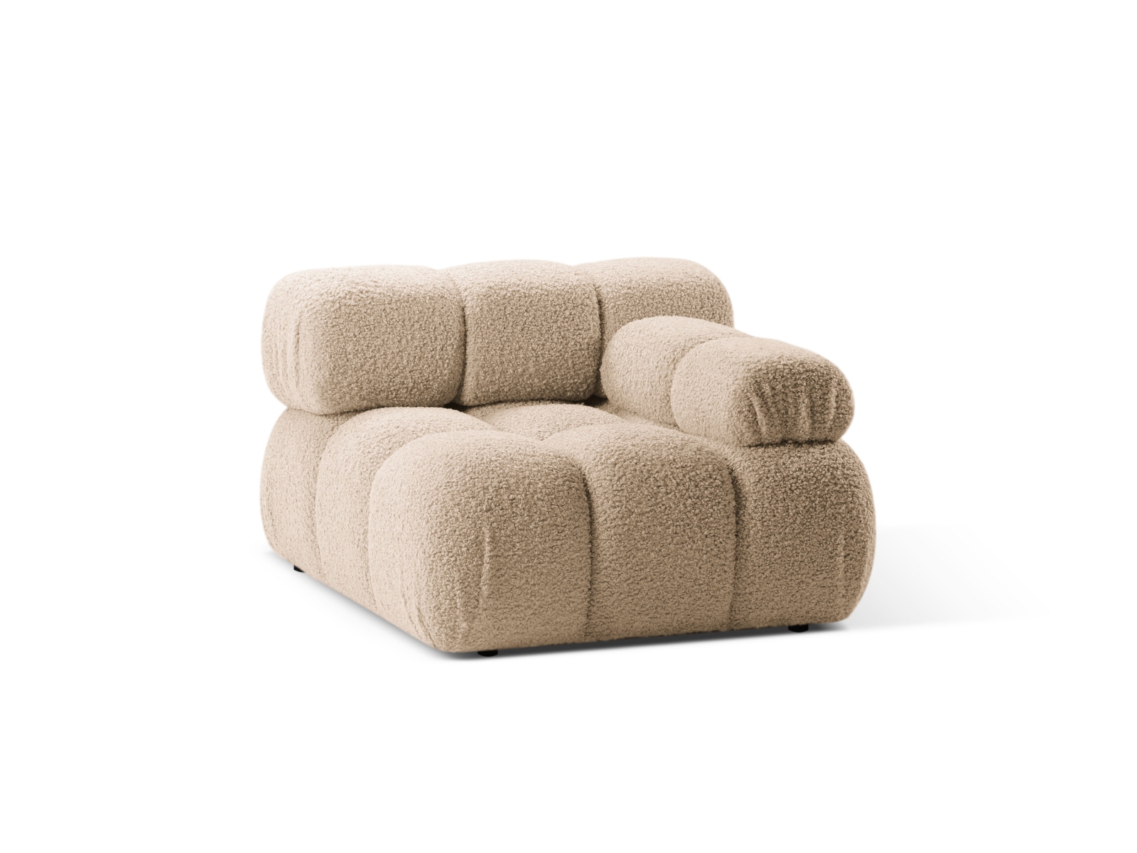 Boucle Modul Right, "Bellis", 1 Seat, 94x94x70
