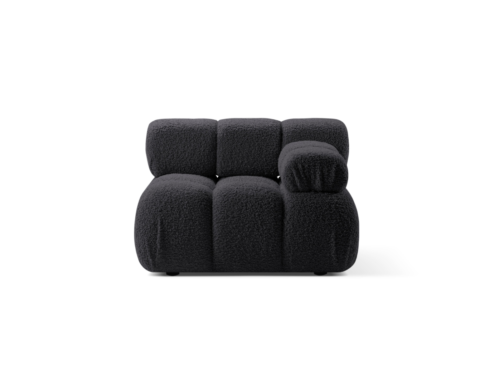 Boucle Modul Right, "Bellis", 1 Seat, 94x94x70