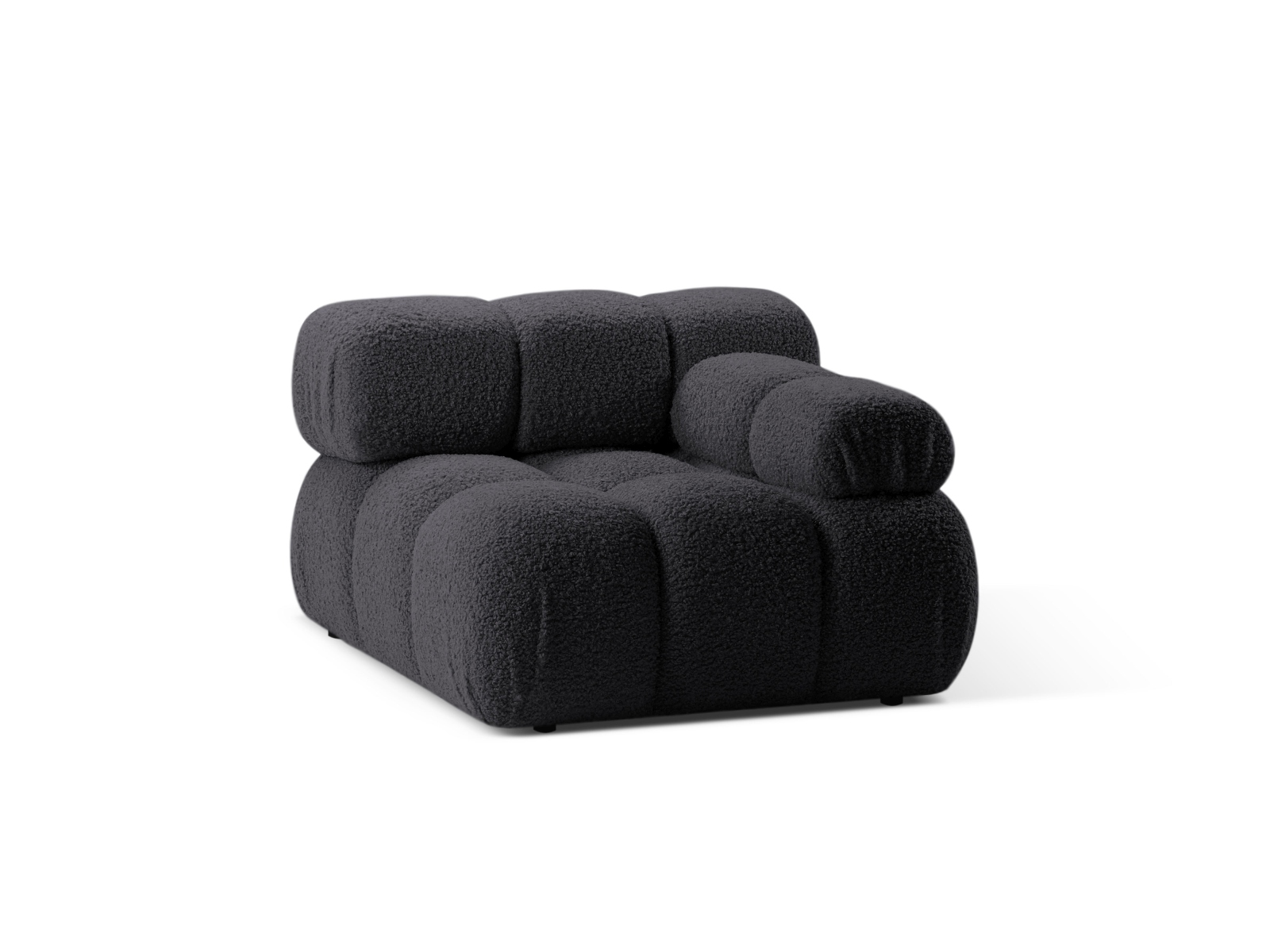Boucle Modul Right, "Bellis", 1 Seat, 94x94x70