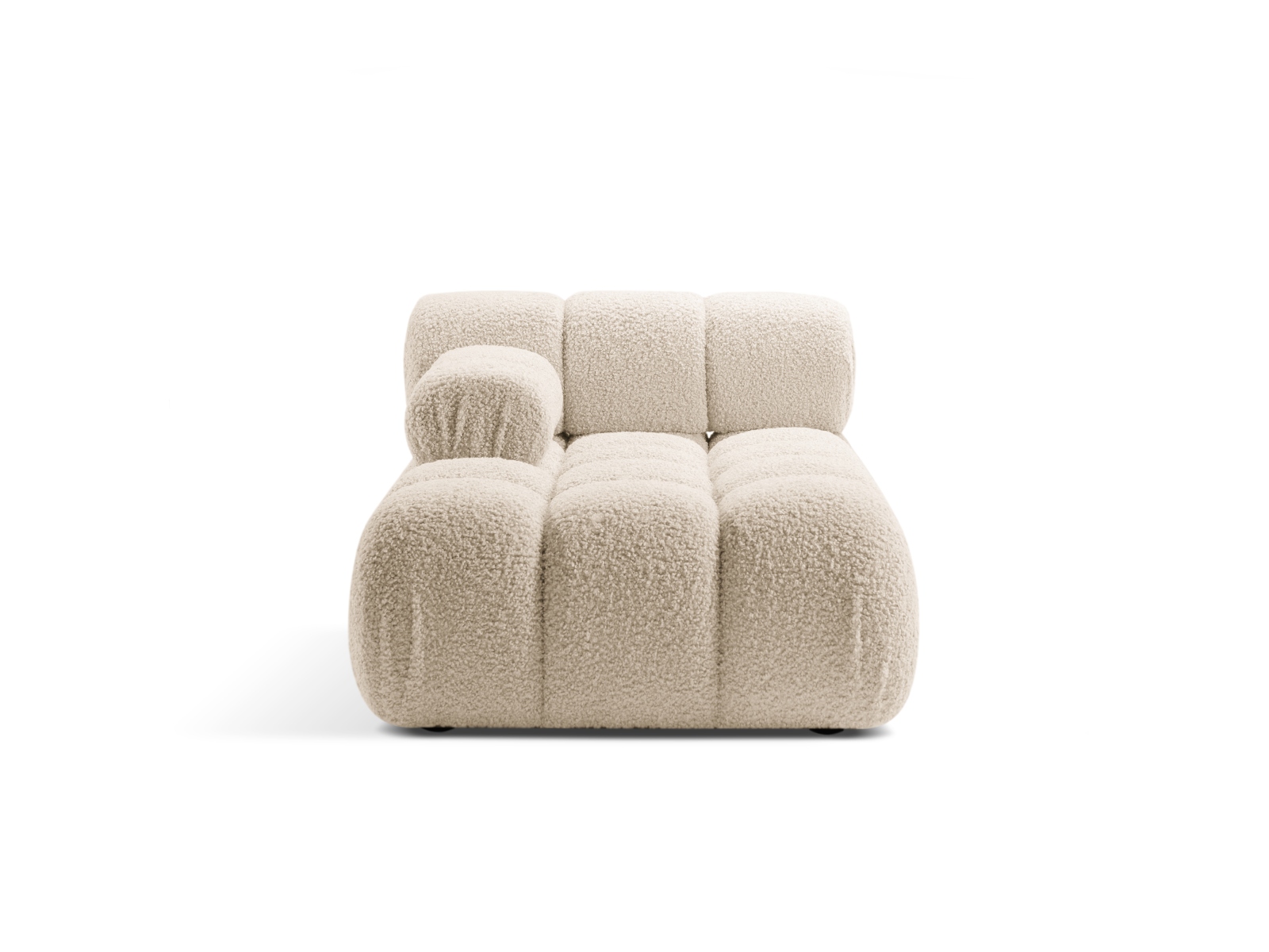 Boucle Chaise Longue Left, "Bellis", 1 Seat, 94x155x70