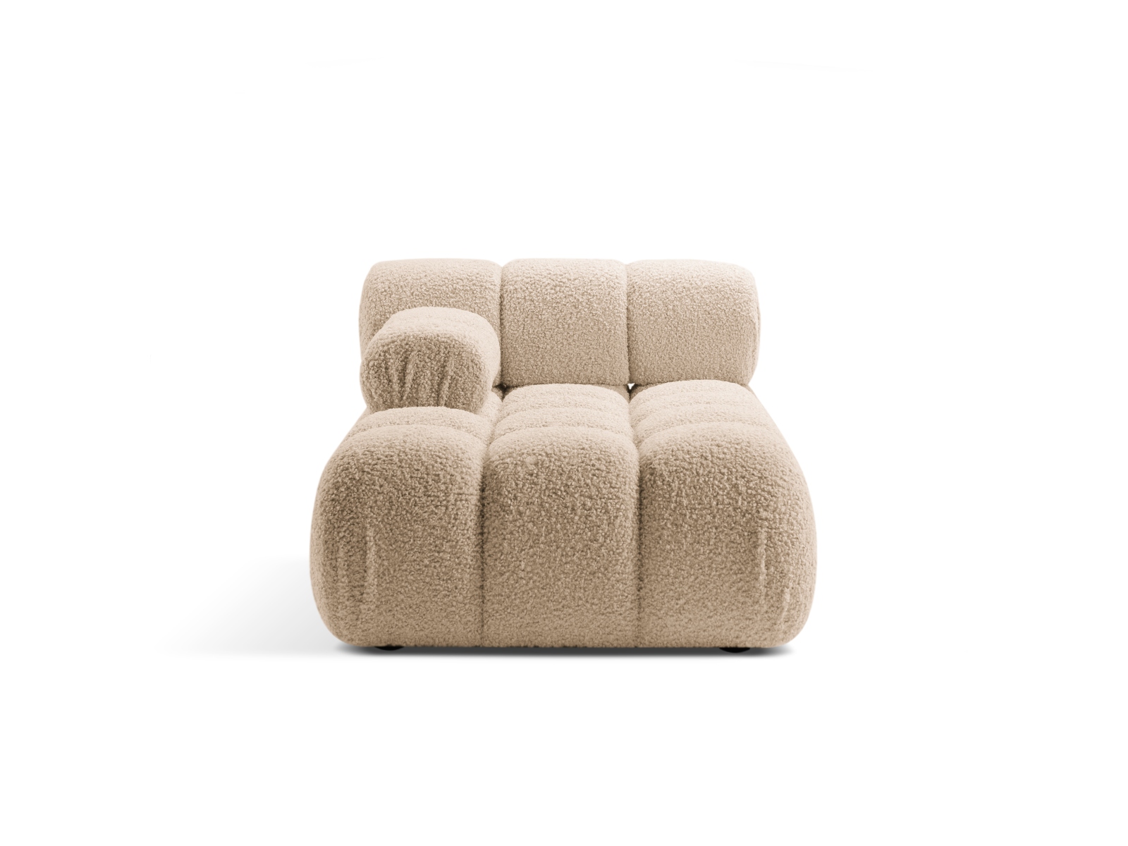 Boucle Chaise Longue Left, "Bellis", 1 Seat, 94x155x70