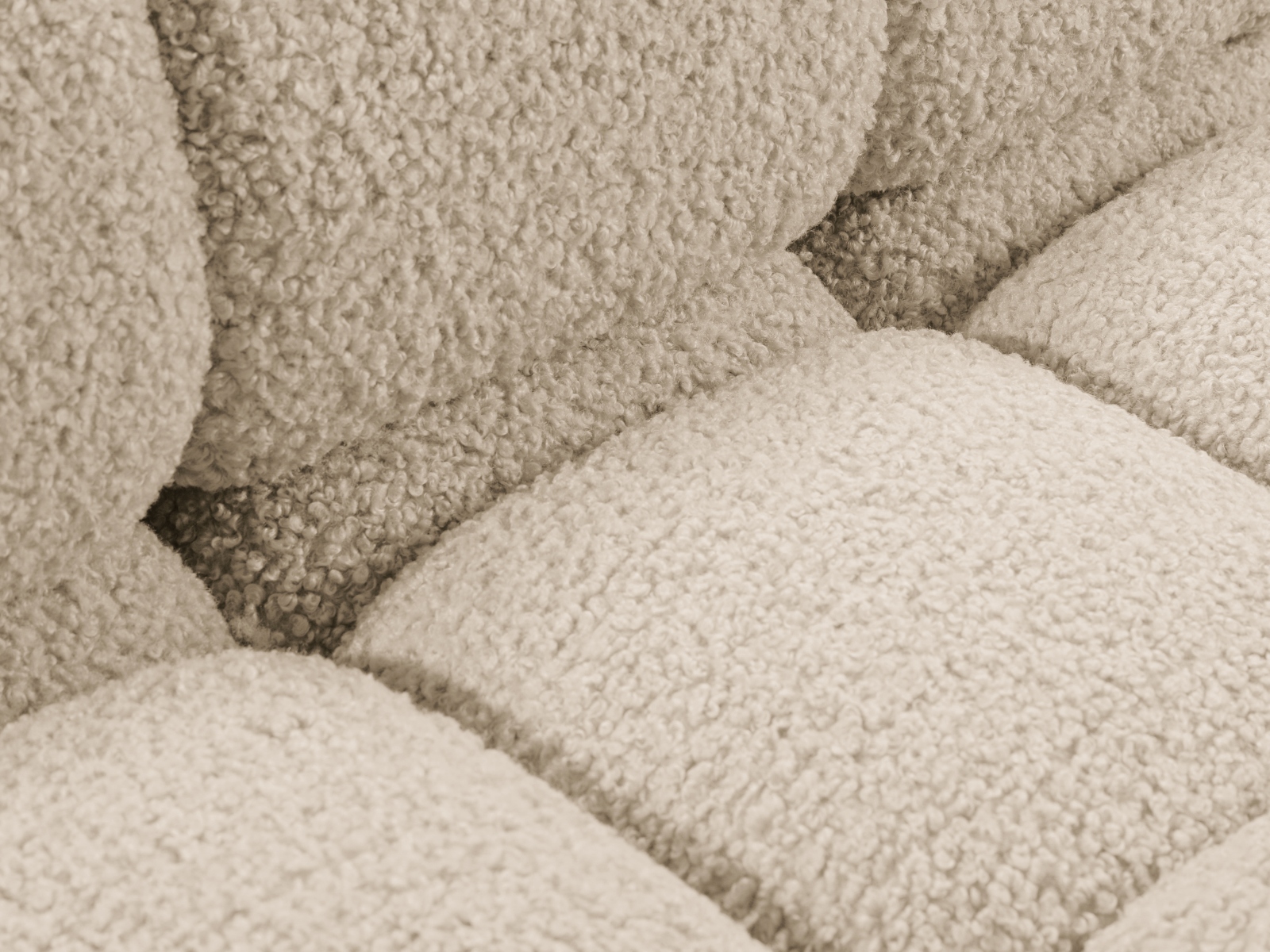 Boucle Chaise Longue Left, "Bellis", 1 Seat, 94x155x70