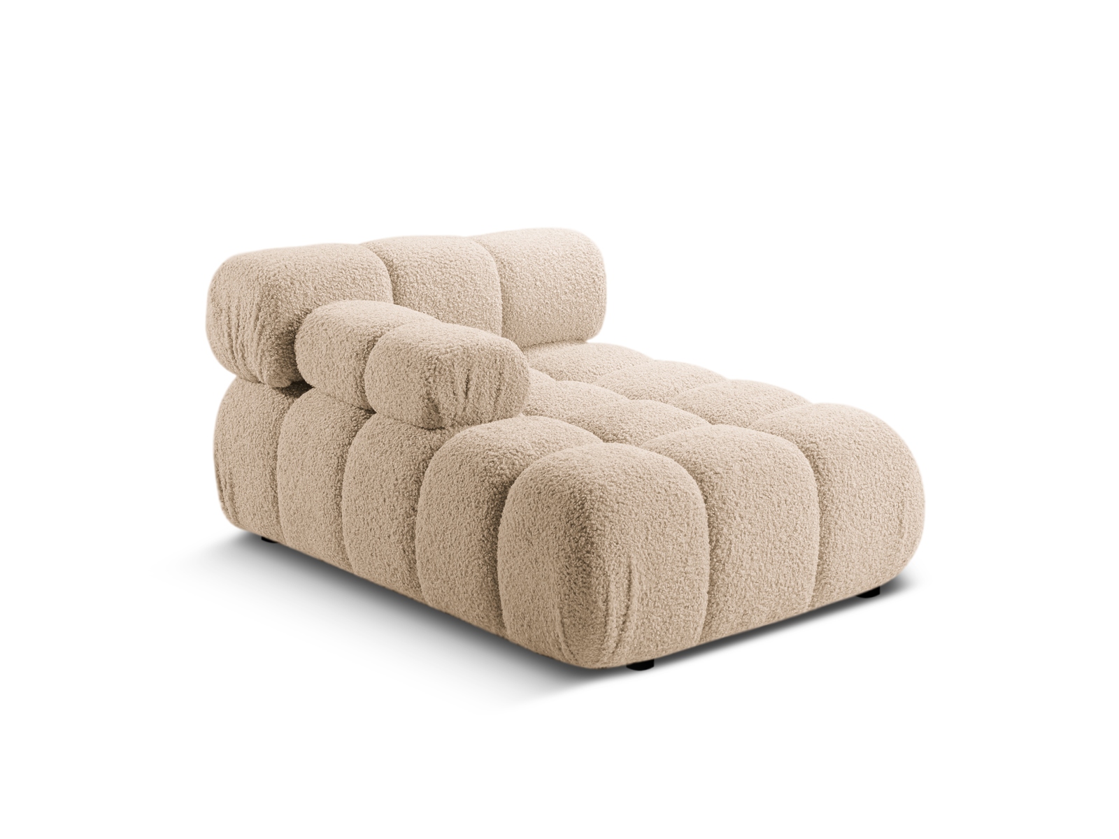 Boucle Chaise Longue Left, "Bellis", 1 Seat, 94x155x70