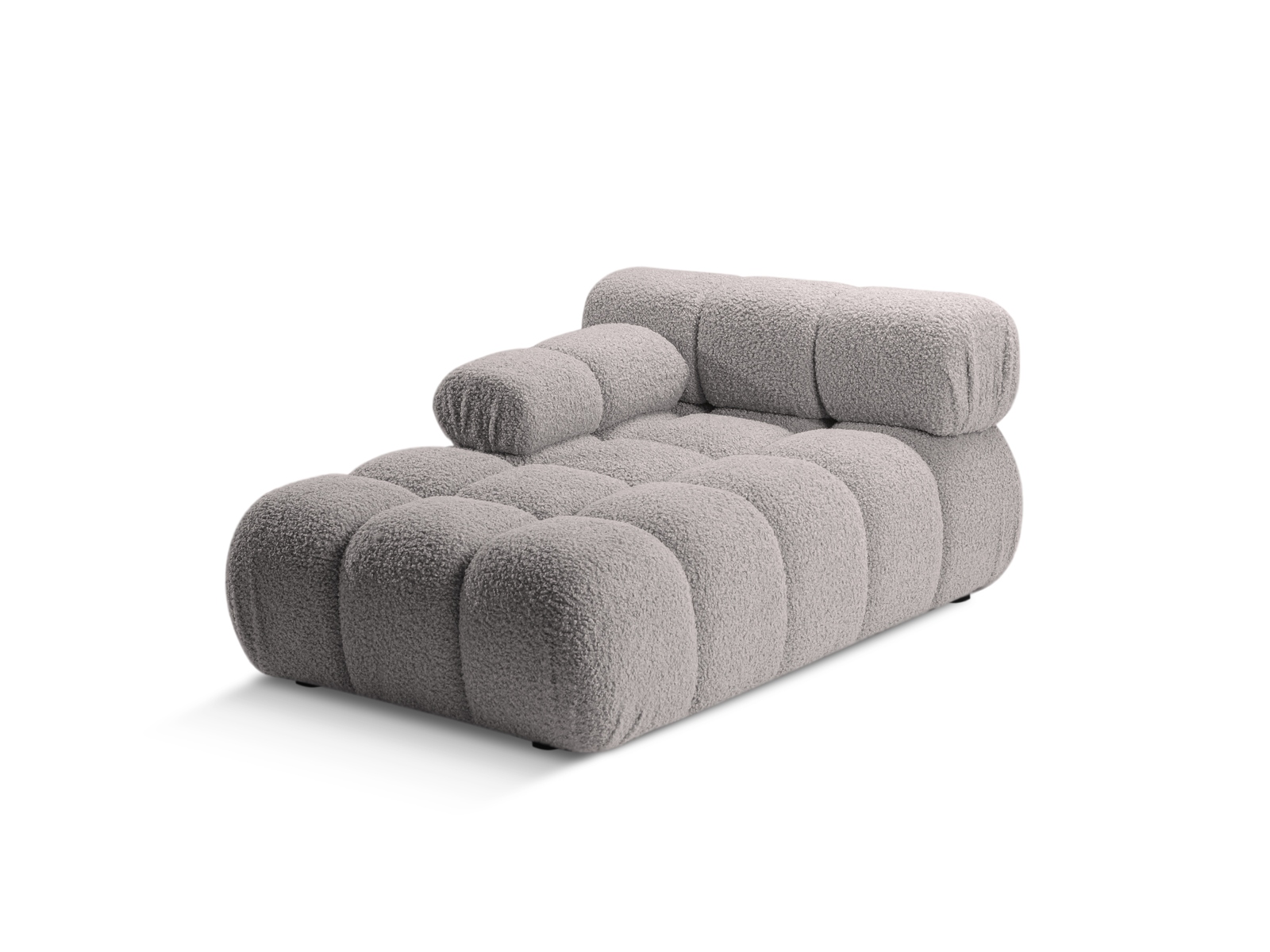 Boucle Chaise Longue Left, "Bellis", 1 Seat, 94x155x70