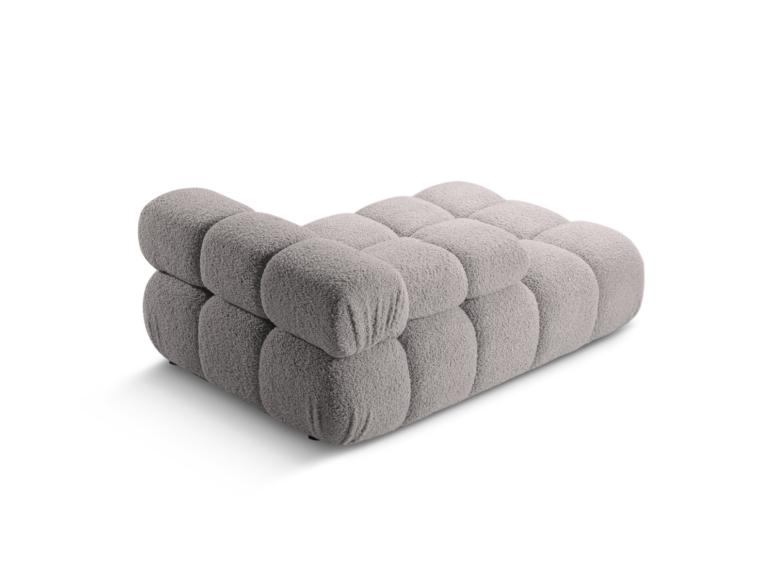 Boucle Chaise Longue Left, "Bellis", 1 Seat, 94x155x70
