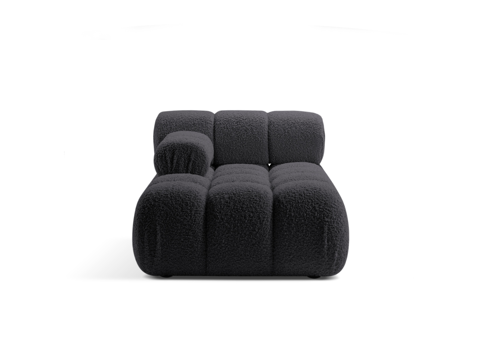 Boucle Chaise Longue Left, "Bellis", 1 Seat, 94x155x70