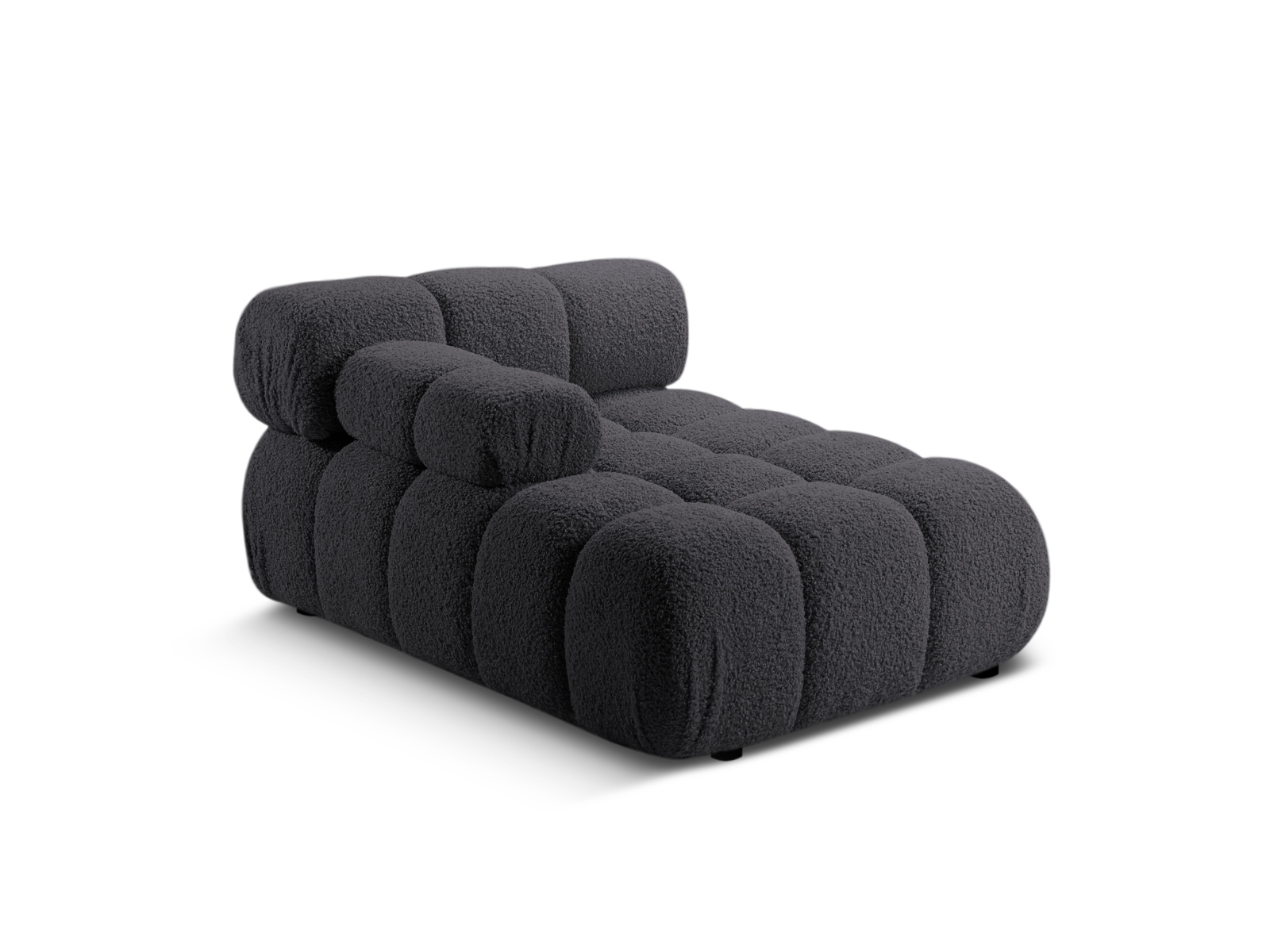 Boucle Chaise Longue Left, "Bellis", 1 Seat, 94x155x70