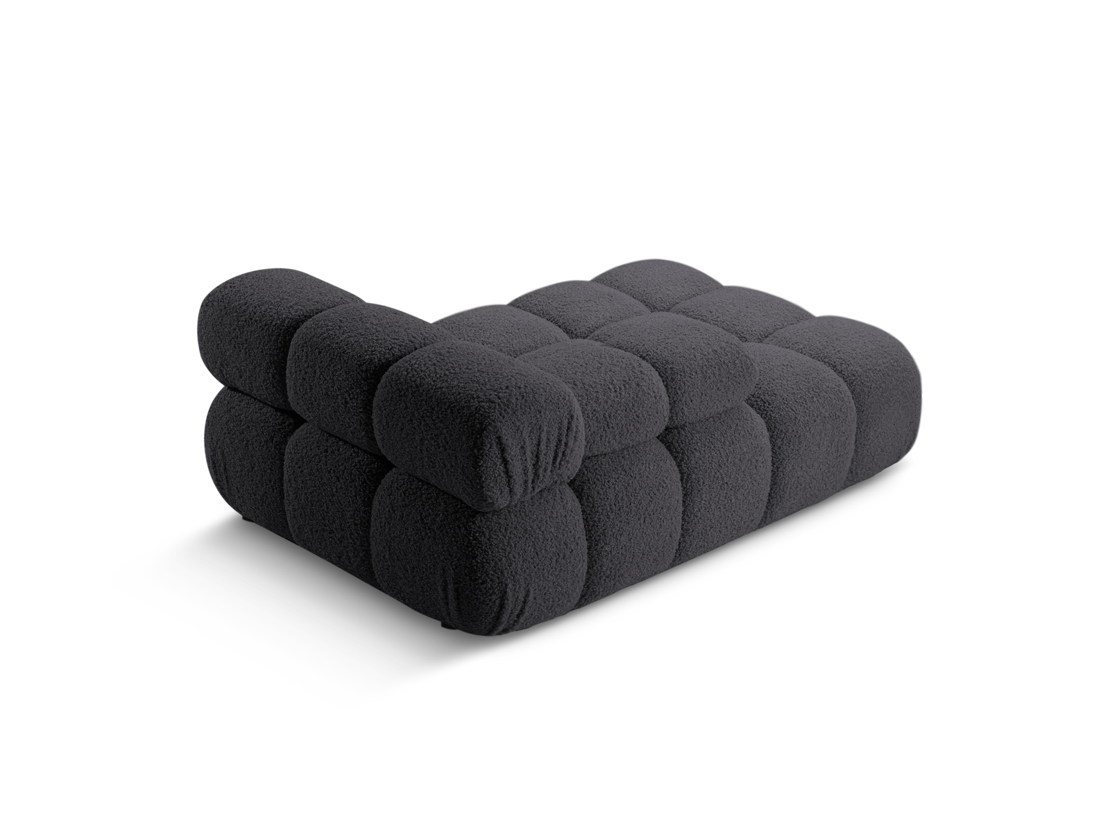 Boucle Chaise Longue Left, "Bellis", 1 Seat, 94x155x70