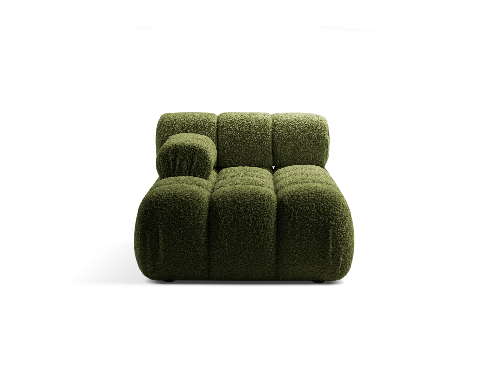 Boucle Chaise Longue Left, "Bellis", 1 Seat, 94x155x70