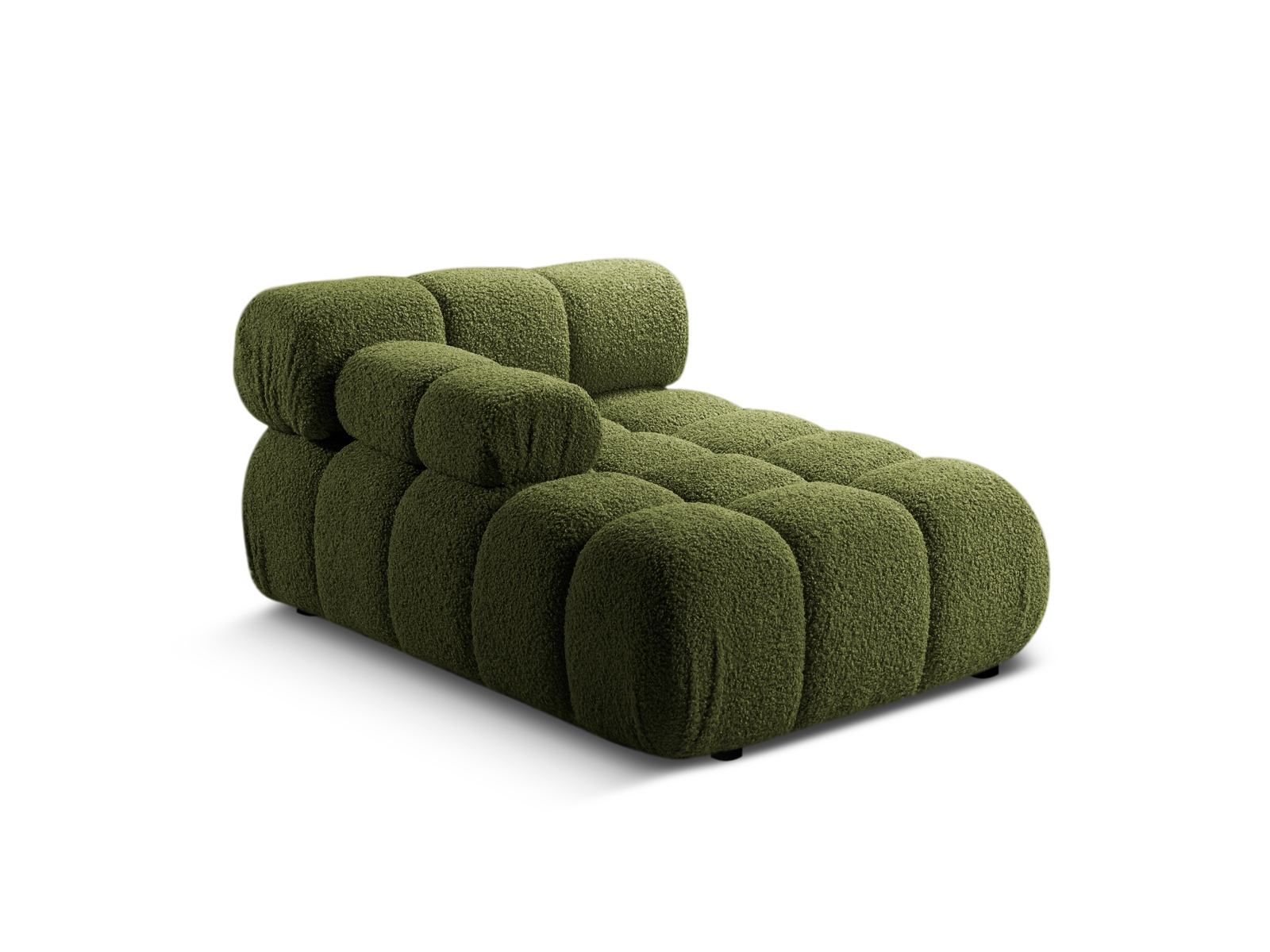 Boucle Chaise Longue Left, "Bellis", 1 Seat, 94x155x70