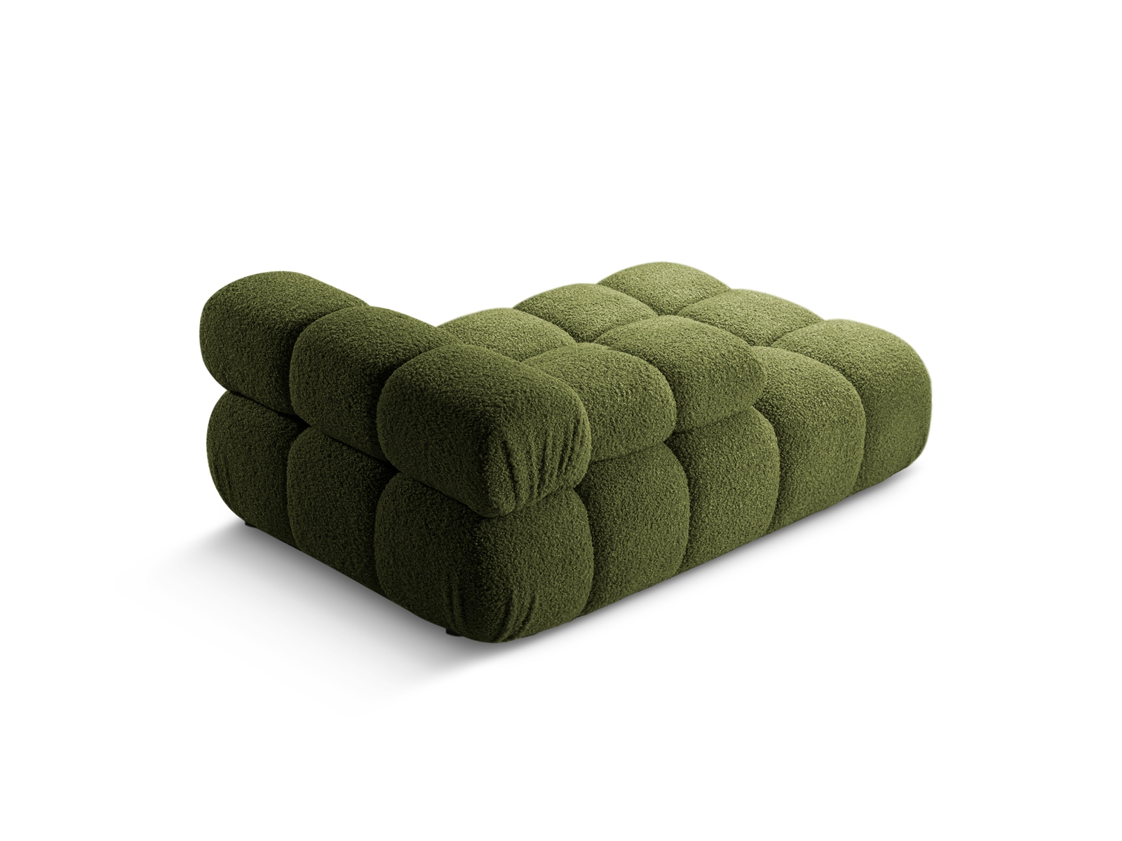 Boucle Chaise Longue Left, "Bellis", 1 Seat, 94x155x70