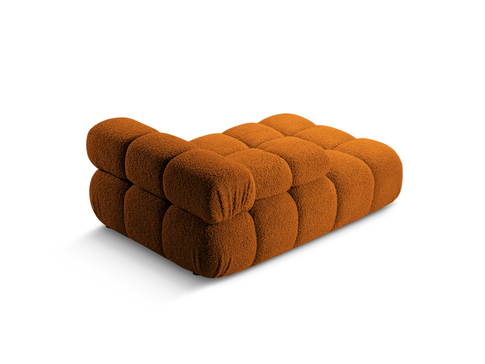 Boucle Chaise Longue Left, "Bellis", 1 Seat, 94x155x70