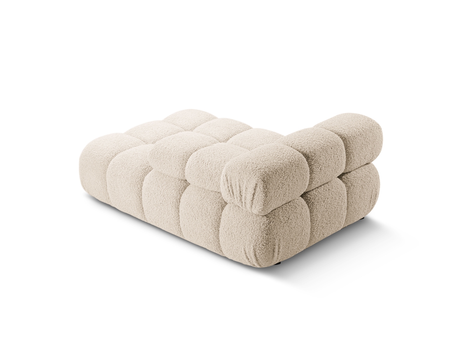 Boucle Chaise Longue Right, "Bellis", 1 Seat, 94x155x70