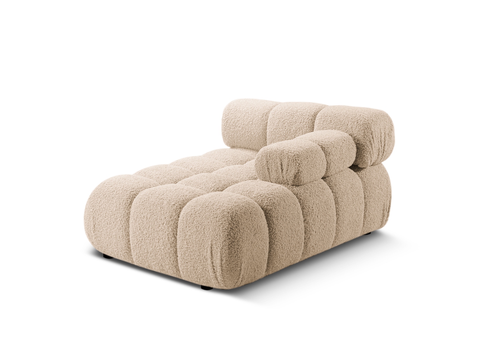 Boucle Chaise Longue Right, "Bellis", 1 Seat, 94x155x70