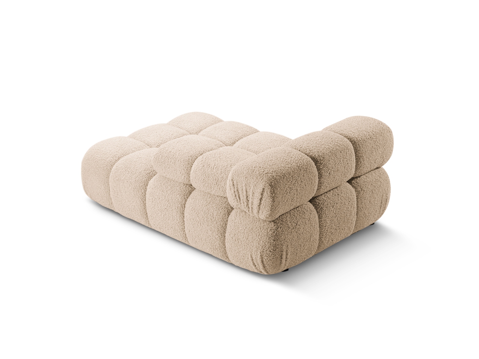 Boucle Chaise Longue Right, "Bellis", 1 Seat, 94x155x70