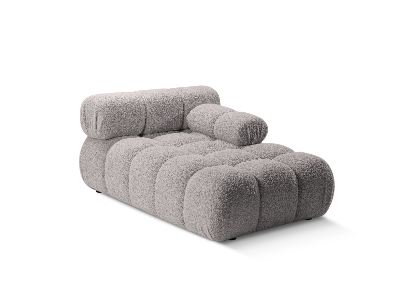 Boucle Chaise Longue Right, "Bellis", 1 Seat, 94x155x70