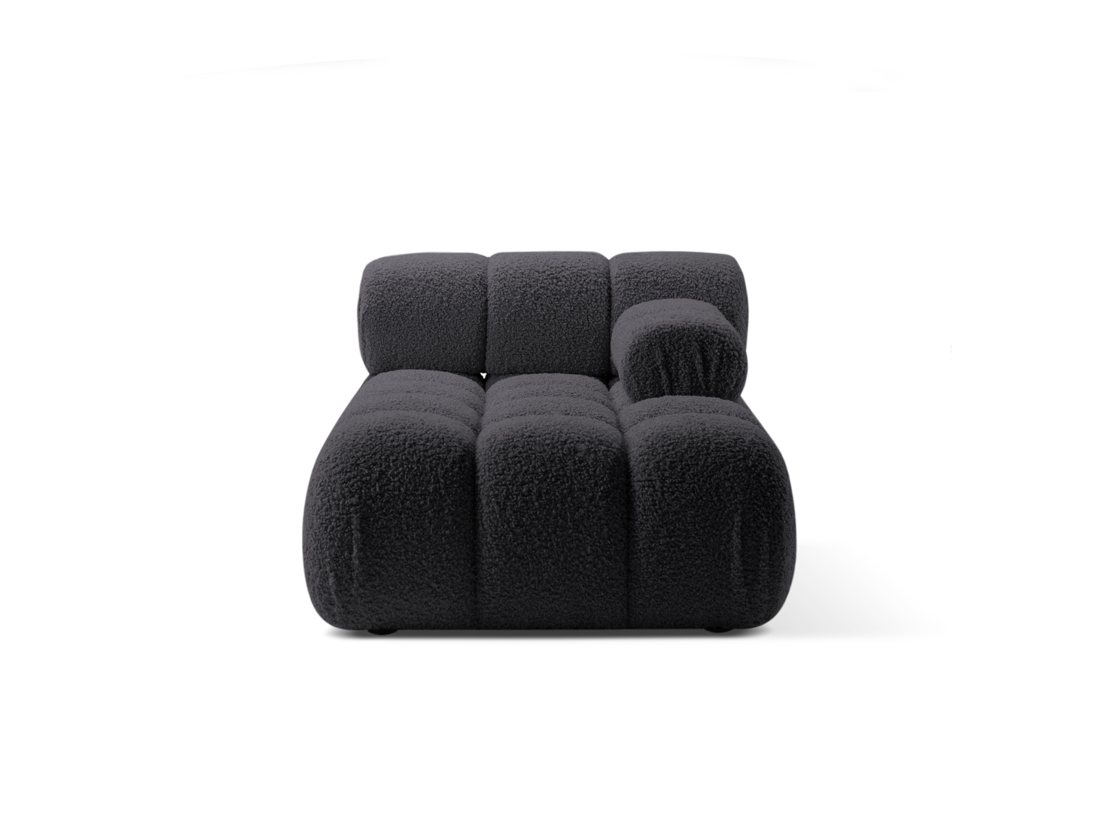 Boucle Chaise Longue Right, "Bellis", 1 Seat, 94x155x70