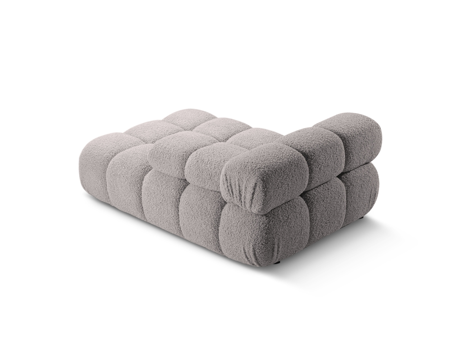 Boucle Chaise Longue Right, "Bellis", 1 Seat, 94x155x70