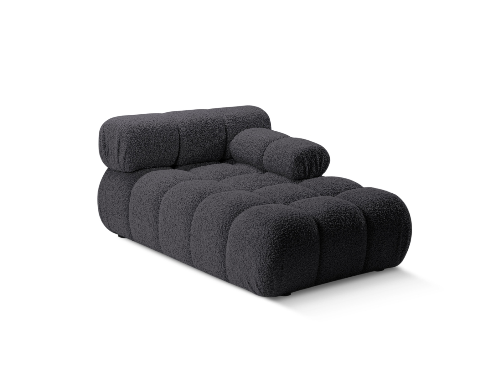 Boucle Chaise Longue Right, "Bellis", 1 Seat, 94x155x70