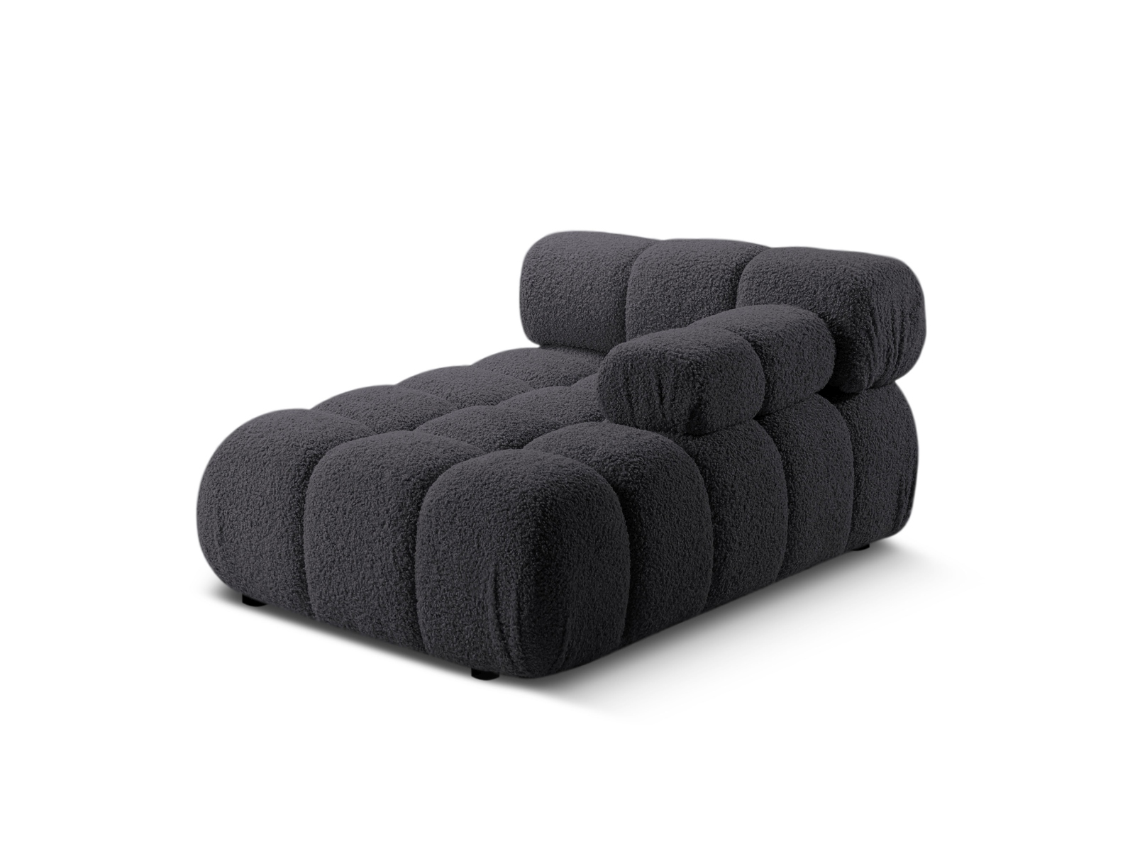 Boucle Chaise Longue Right, "Bellis", 1 Seat, 94x155x70