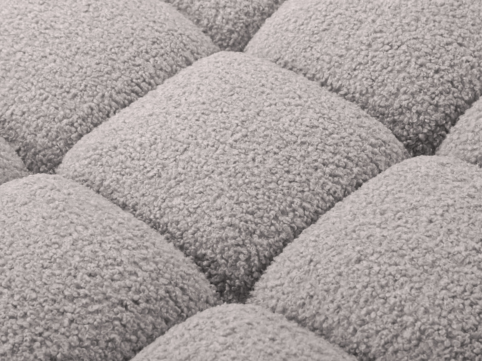 Boucle Chaise Longue Right, "Bellis", 1 Seat, 94x155x70