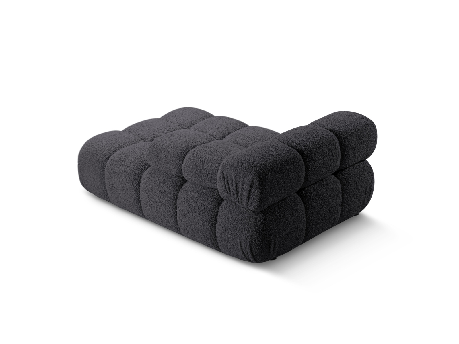 Boucle Chaise Longue Right, "Bellis", 1 Seat, 94x155x70