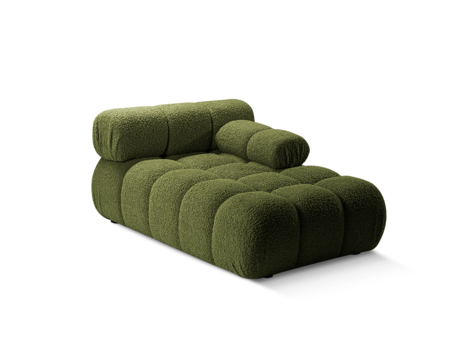 Boucle Chaise Longue Right, "Bellis", 1 Seat, 94x155x70