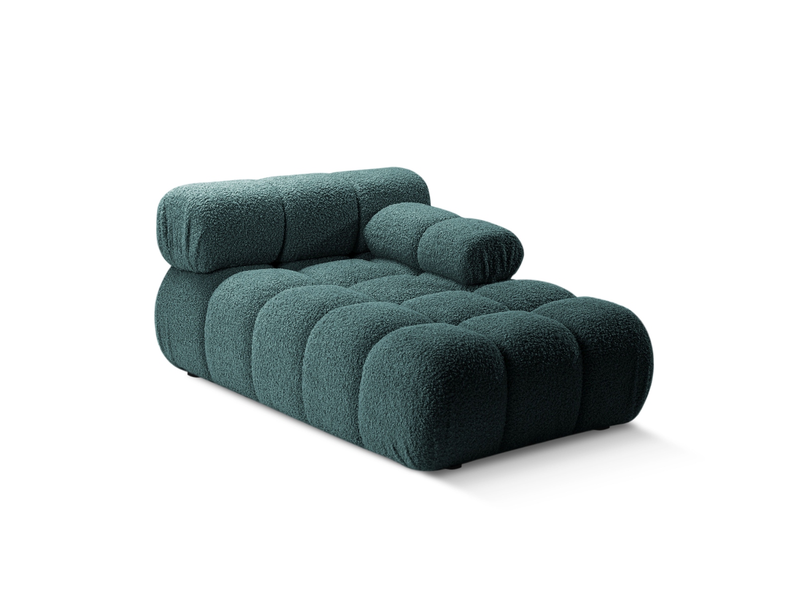 Boucle Chaise Longue Right, "Bellis", 1 Seat, 94x155x70