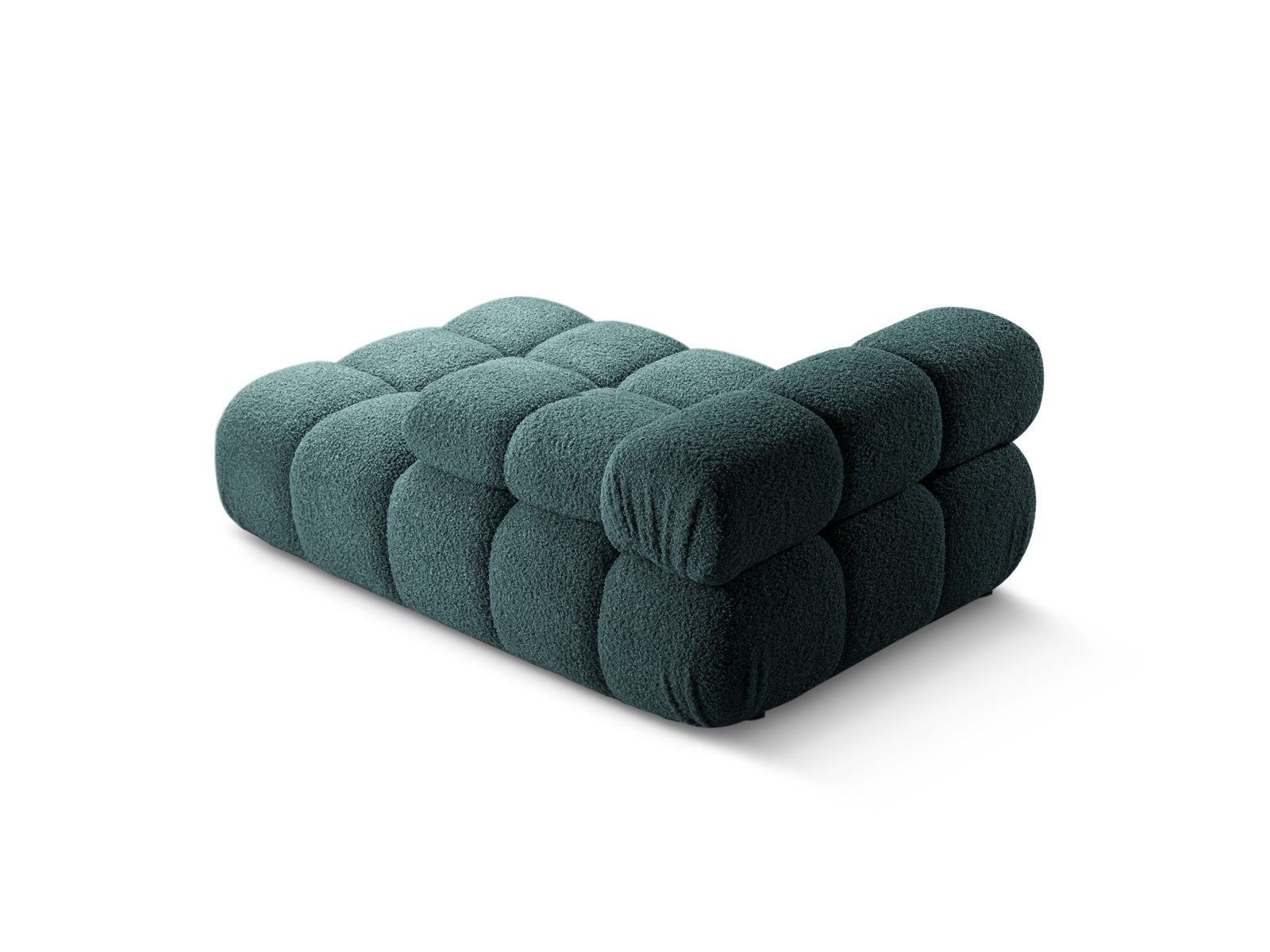 Boucle Chaise Longue Right, "Bellis", 1 Seat, 94x155x70