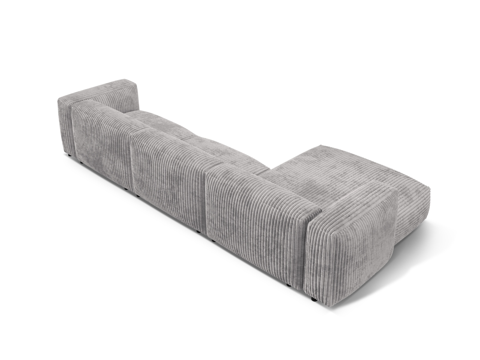 Modular Left Corner Sofa XL, "Martina", 3 Seats, 330x176x75