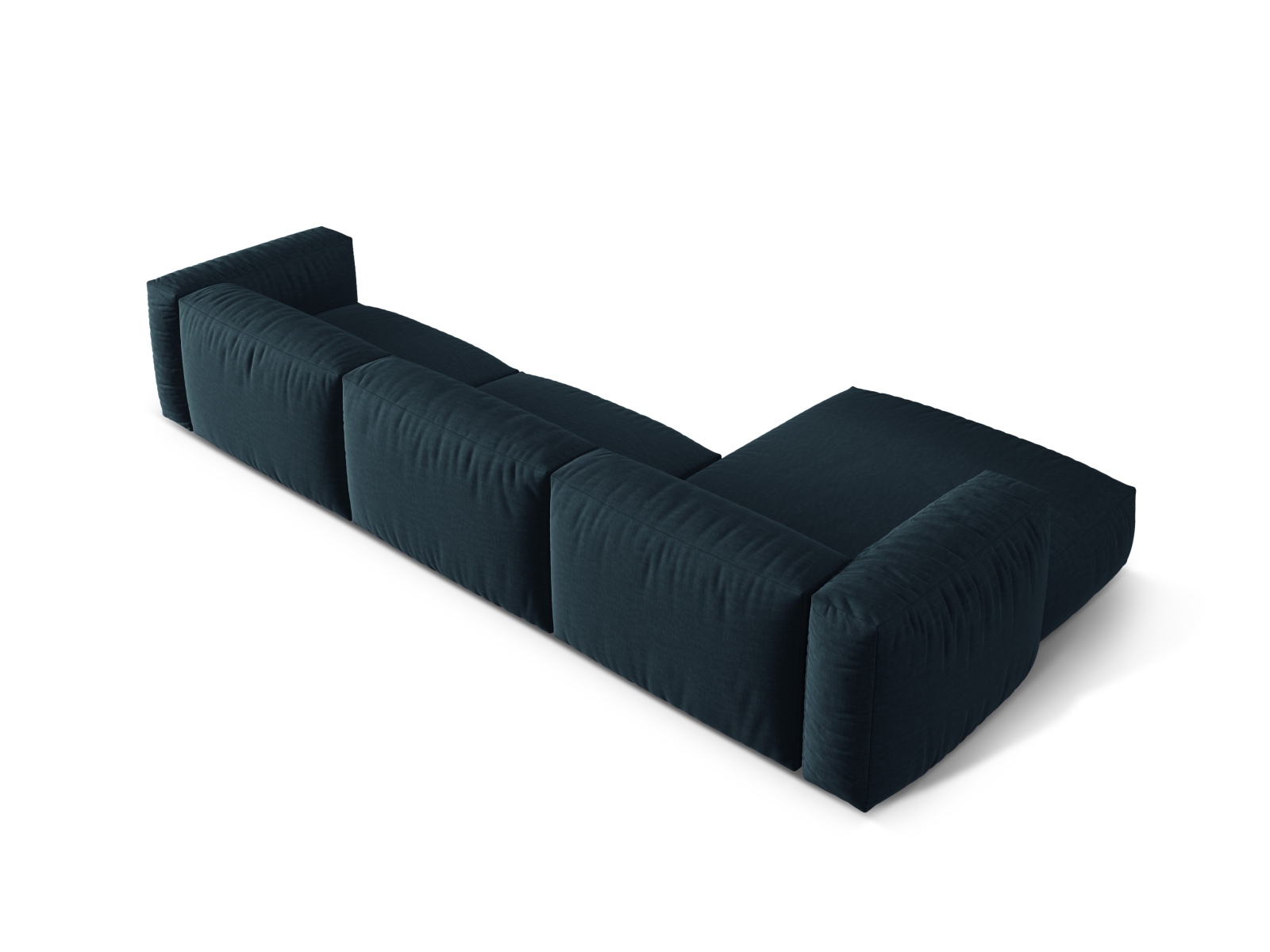 Modular Left Corner Sofa XL, "Martina", 3 Seats, 330x176x75