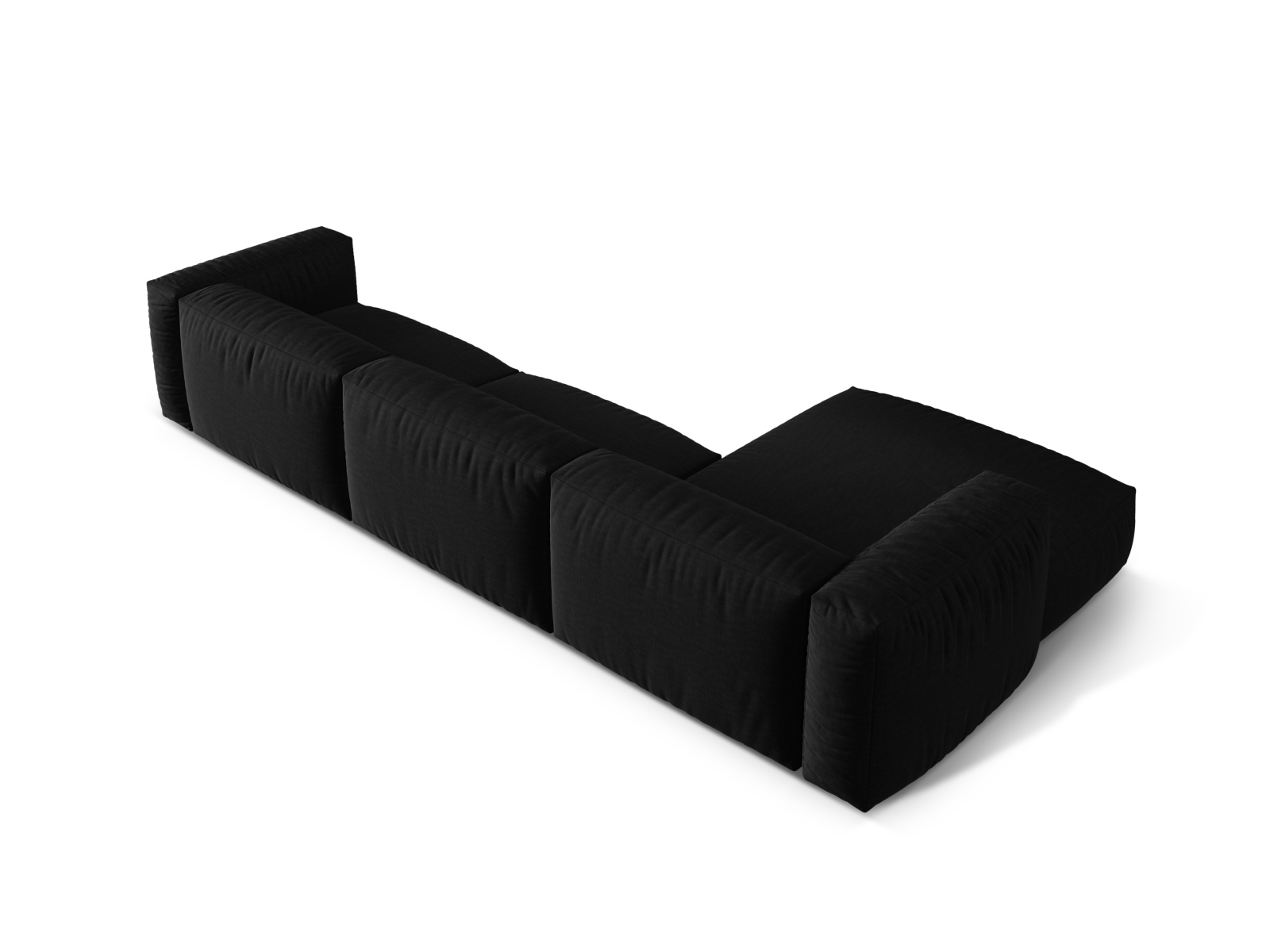 Modular Left Corner Sofa XL, "Martina", 3 Seats, 330x176x75