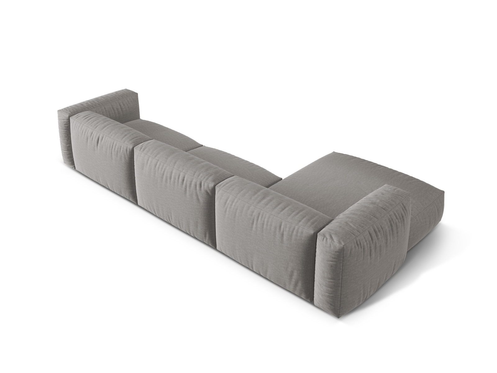 Modular Left Corner Sofa XL, "Martina", 3 Seats, 330x176x75