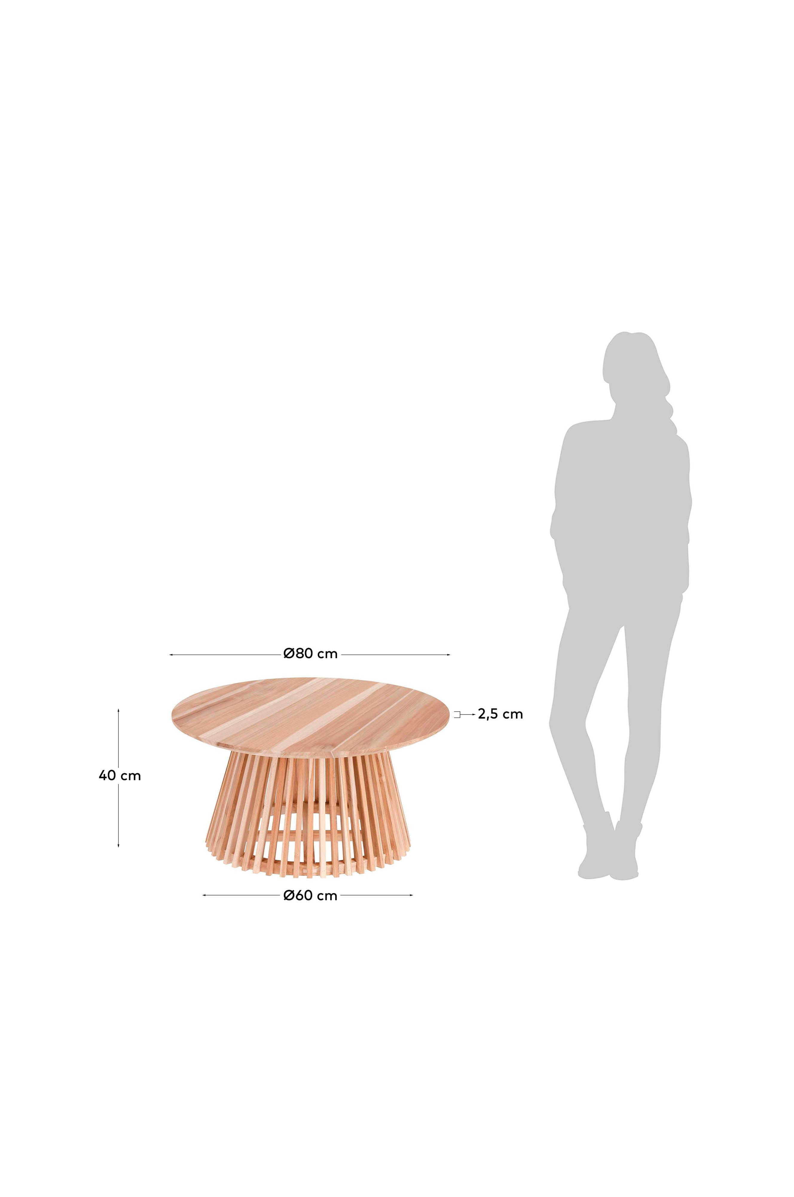JEANETTE sohvapöytä ø 80 cm
