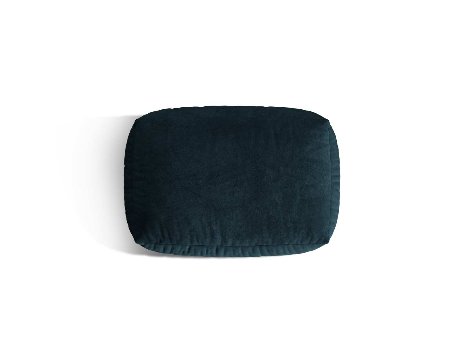Velvet Pouf, "Martina", 1 Seat, 95x65x44
