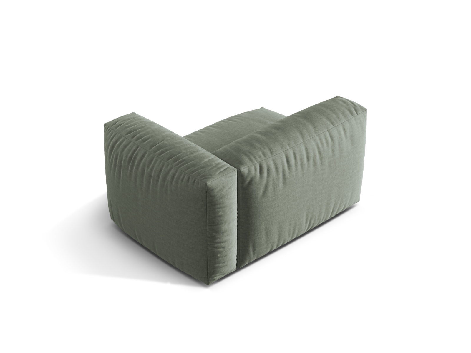 Right Wide Single Seat, "Martina", 1 Seat, 120x106x75
