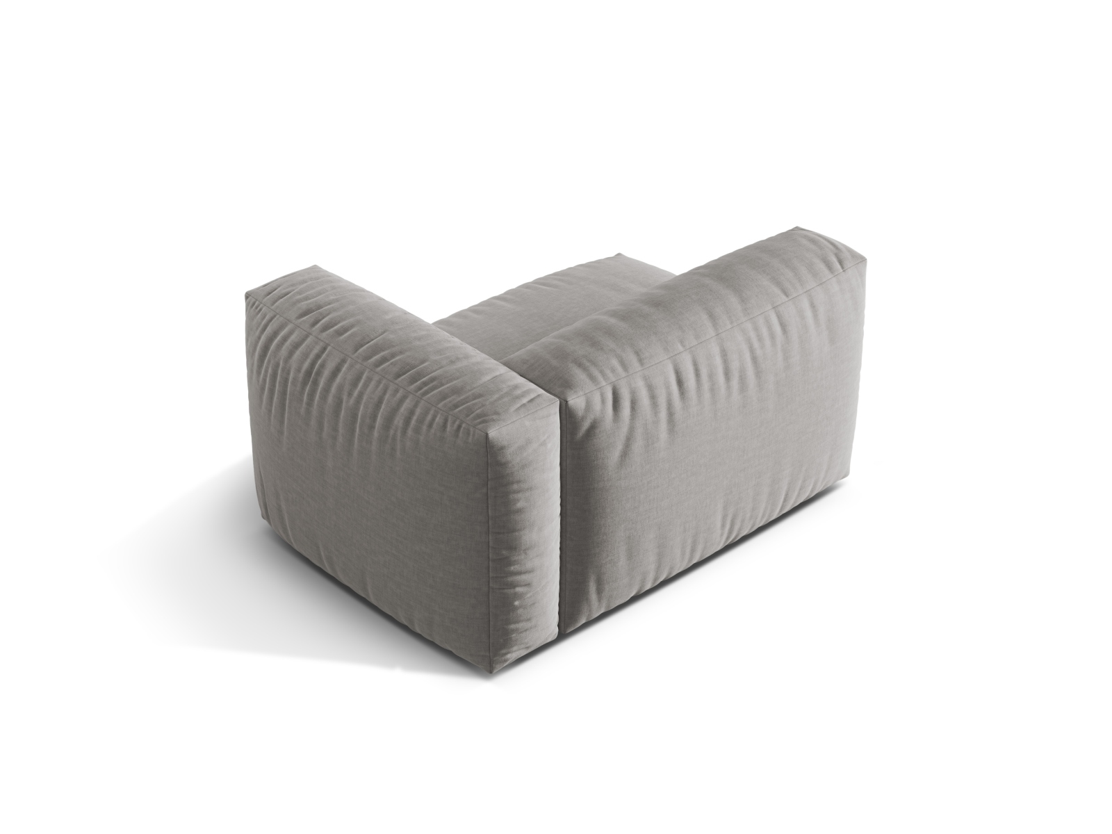 Right Wide Single Seat, "Martina", 1 Seat, 120x106x75