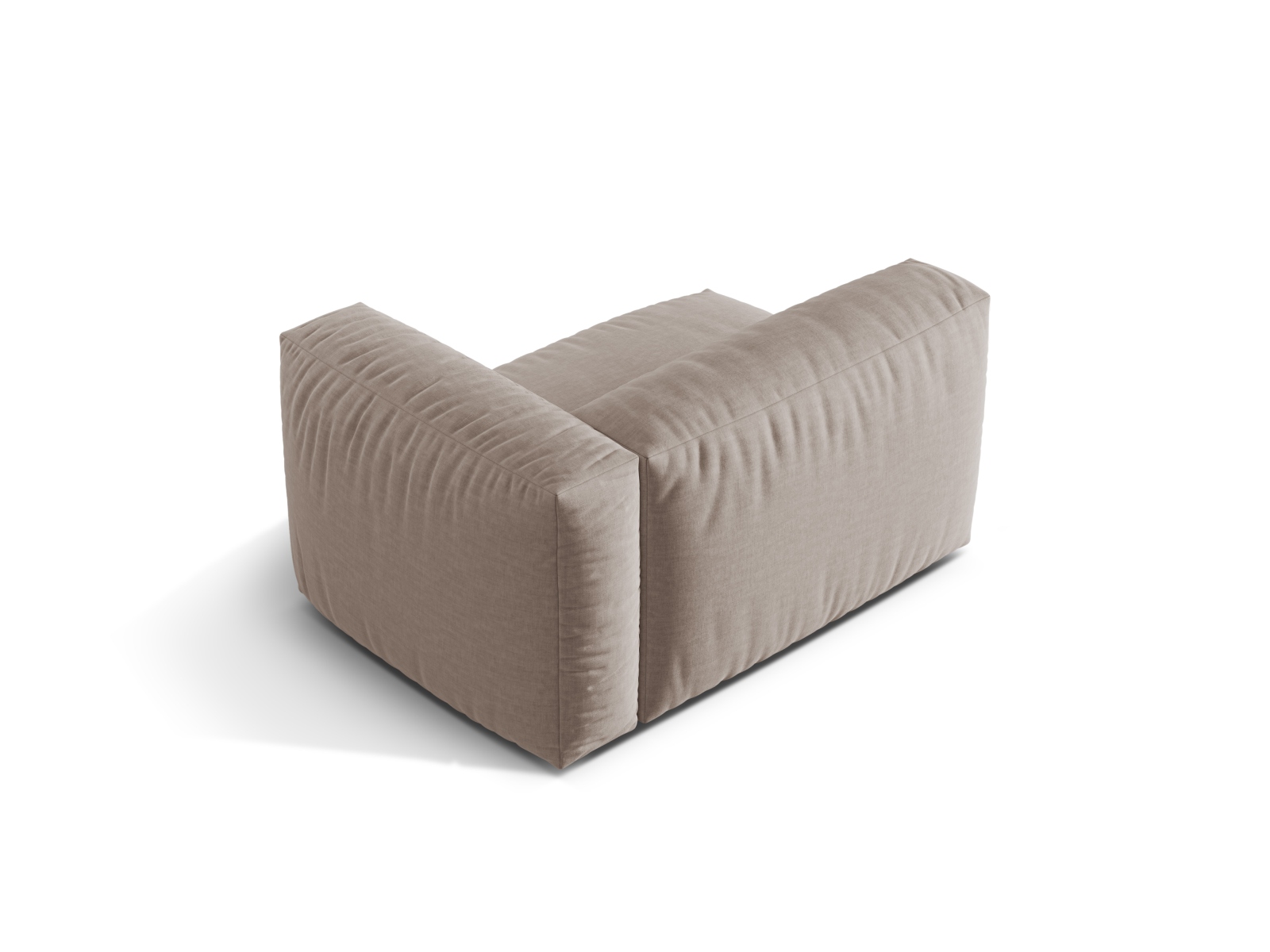 Right Wide Single Seat, "Martina", 1 Seat, 120x106x75