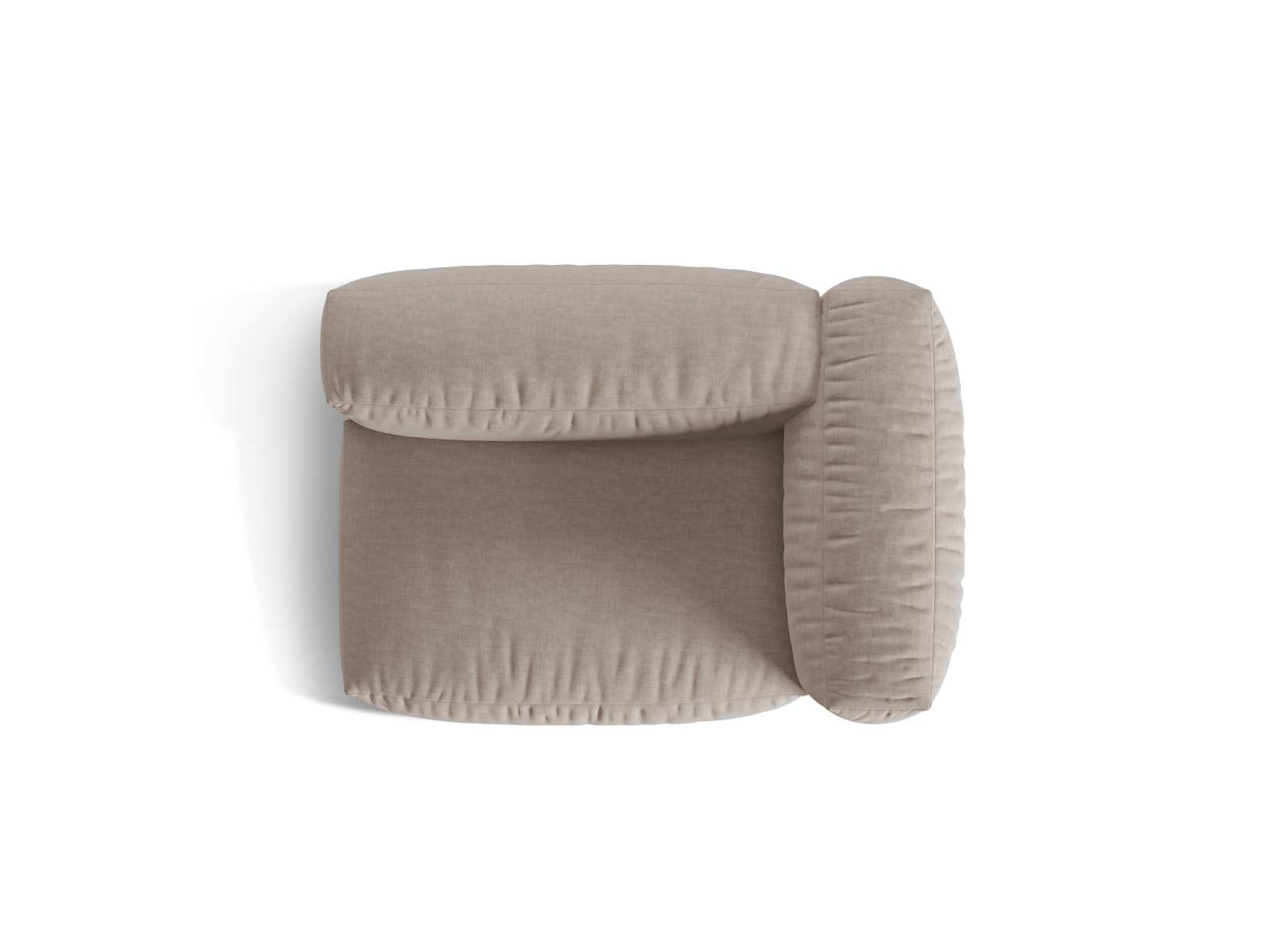 Right Wide Single Seat, "Martina", 1 Seat, 120x106x75