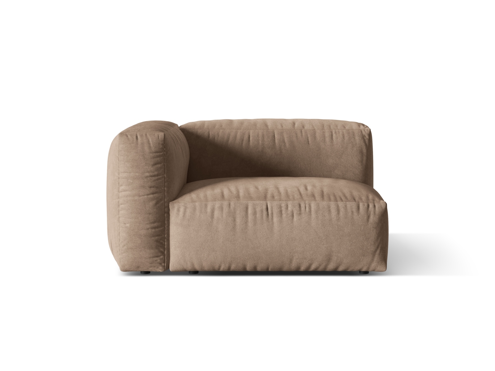 Left Wide Single Seat, "Martina", 1 Seat, 120x106x75