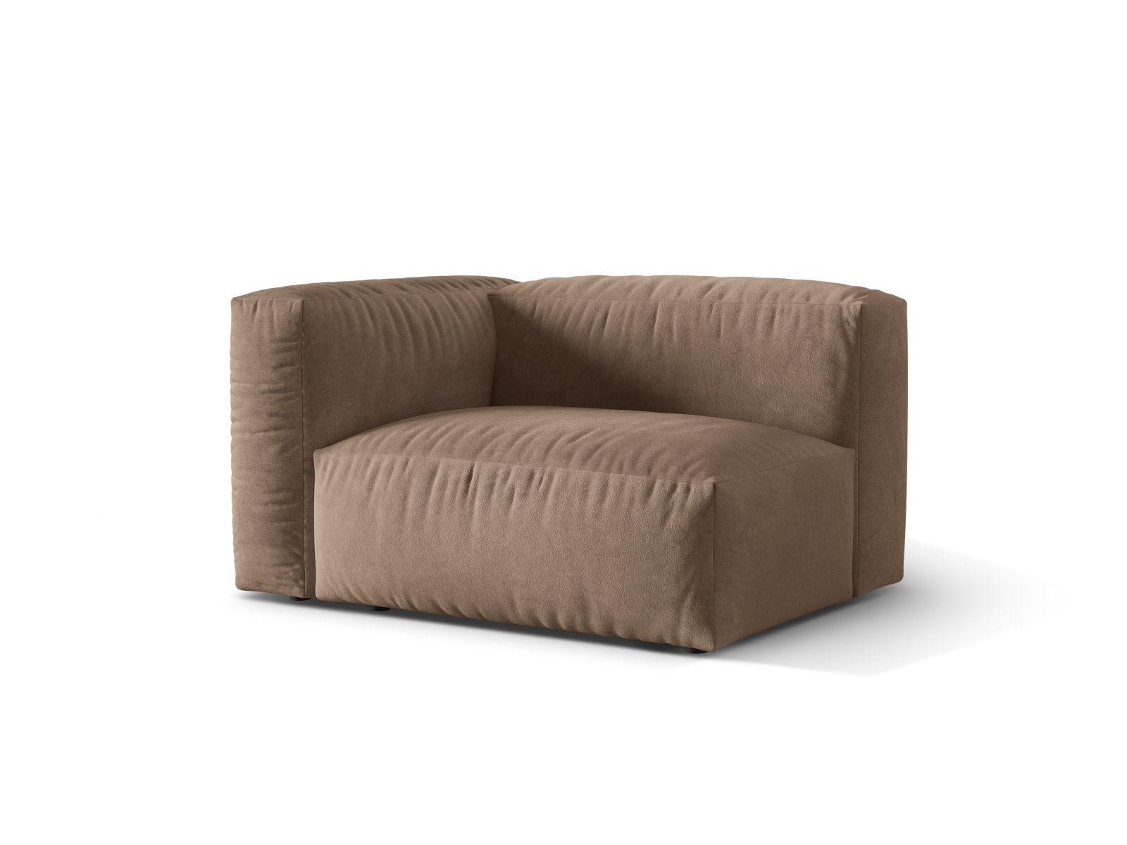 Left Wide Single Seat, "Martina", 1 Seat, 120x106x75