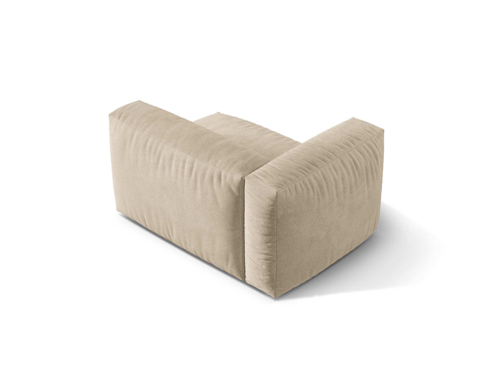 Left Wide Single Seat, "Martina", 1 Seat, 120x106x75