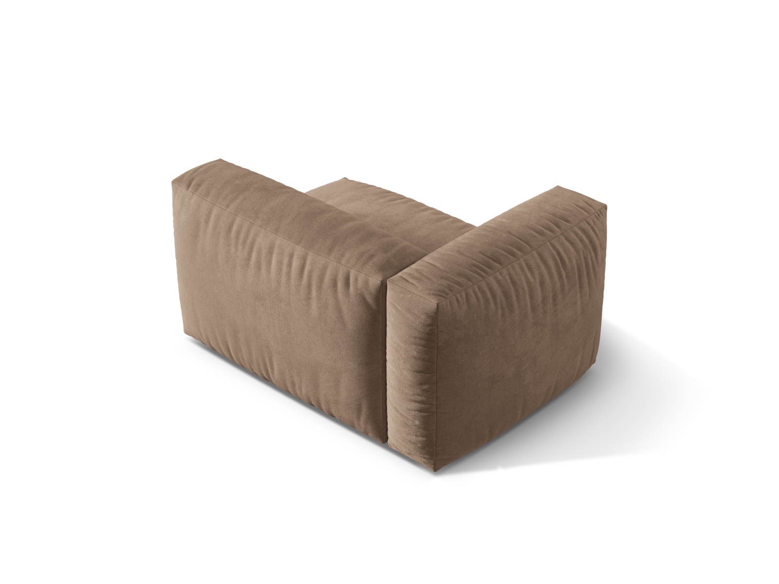 Left Wide Single Seat, "Martina", 1 Seat, 120x106x75